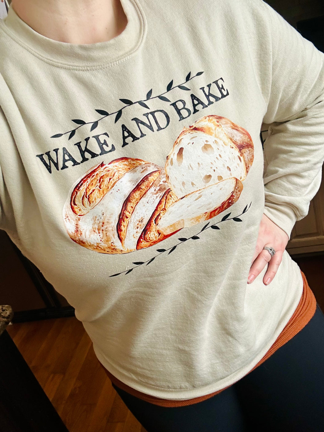 Unisex Wake & Bake Sourdough Pullover