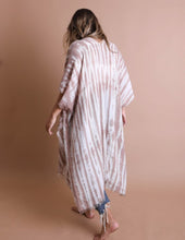 Load image into Gallery viewer, Tie Dye Fray Kimono