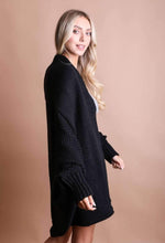 Load image into Gallery viewer, Bat Sleeve Knit Cardigan