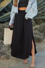 Load image into Gallery viewer, Smock Waist Maxi Skirt