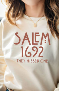 Unisex Salem:They missed one Pullover