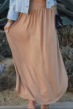 Load image into Gallery viewer, Smock Waist Maxi Skirt