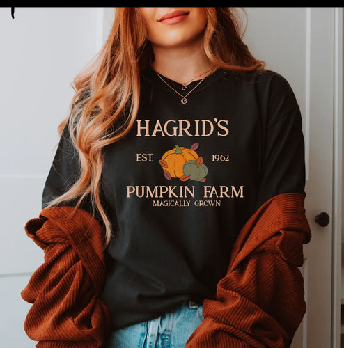 PREORDER Unisex Hagrid Pumpkin Farm Tee