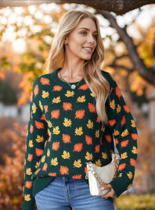 Maple Leaf Sweater