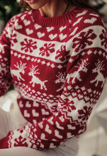 Load image into Gallery viewer, Christmas Fair Isle Sweater