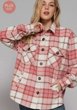 Load image into Gallery viewer, Wool Blend Plaid Shacket (2 colors)