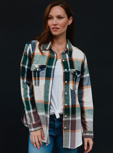 Dip-Dye Brushed Flannel (multiple colors)