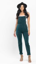 Load image into Gallery viewer, Judy Blue Teal Green Overalls