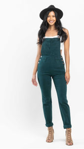 Judy Blue Teal Green Overalls