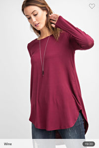 Favorite Long Sleeve (3 Fall colors)