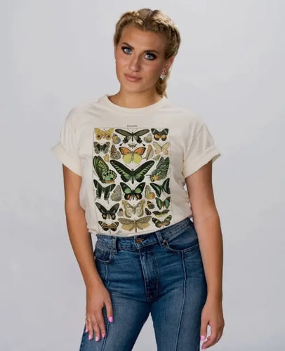 Unisex Vintage Papillon Chart Tee