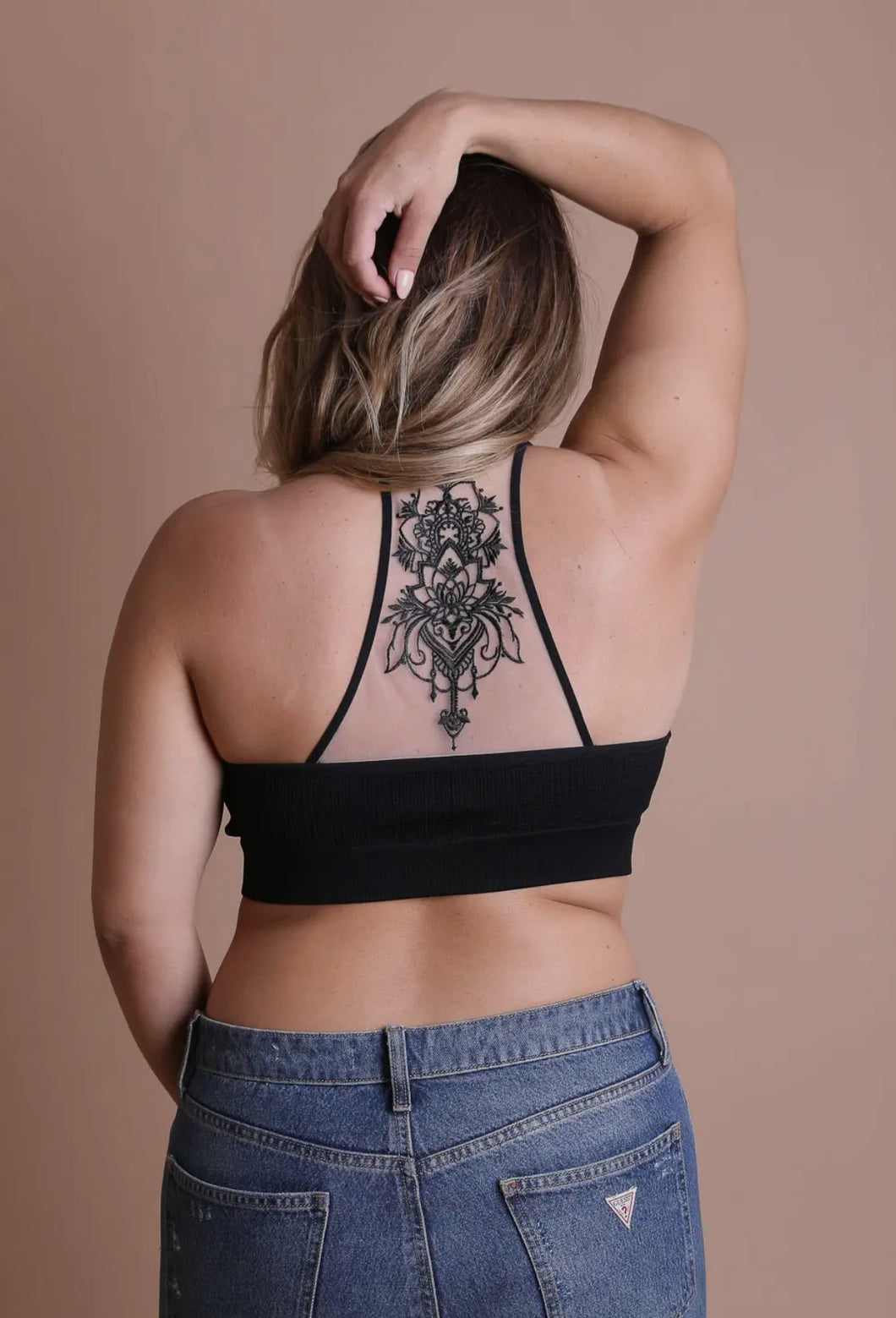 Tattoo Back Bralette