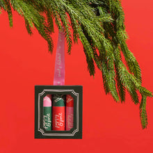 Load image into Gallery viewer, Poppy and Pout Holiday Lip Balm Set