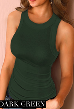 Load image into Gallery viewer, Slim Knit Ribbed Tank