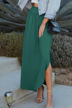 Load image into Gallery viewer, Smock Waist Maxi Skirt