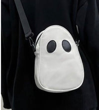 Load image into Gallery viewer, Ghost Crossbody Purse (black or white)