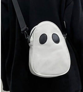 Ghost Crossbody Purse (black or white)