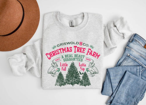 Unisex Griswald Tree Farm Pullover