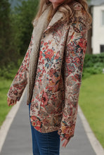 Load image into Gallery viewer, Paisley Sherpa Lined Hooded Jacket