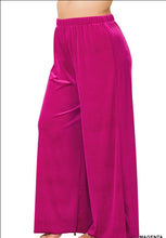 Load image into Gallery viewer, Velvet Palazzo Pants (4 colors)