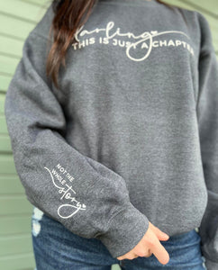Unisex This is just a chapter pullover