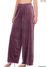 Load image into Gallery viewer, Velvet Palazzo Pants (4 colors)