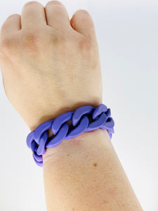 Acrylic Chain Bracelet (multiple colors)