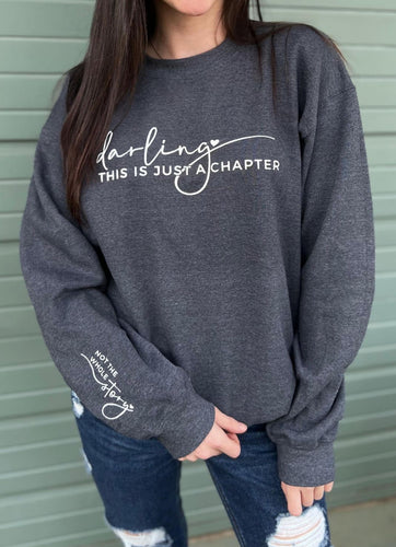 Unisex This is just a chapter pullover