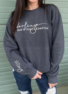 Unisex This is just a chapter pullover