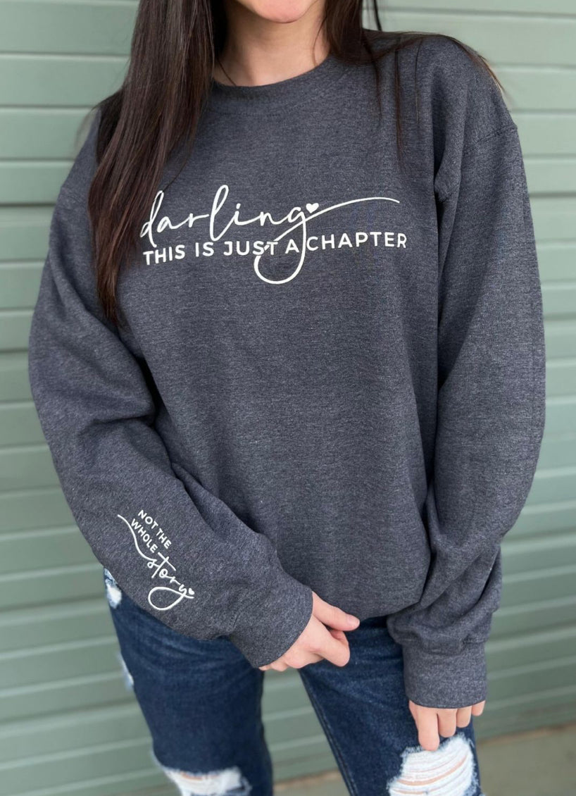 Unisex This is just a chapter pullover