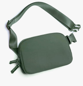 Nylon Sling Belt Bag (numerous colors)