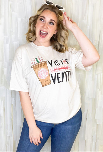 Unisex V is for Venti Tee