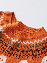 Load image into Gallery viewer, Knit Ghost Sweater