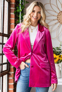 Velvet Blazer (2 colors)