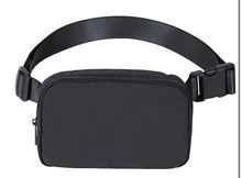 Load image into Gallery viewer, Nylon Sling Belt Bag (numerous colors)