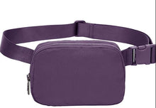 Load image into Gallery viewer, Nylon Sling Belt Bag (numerous colors)