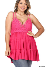 Load image into Gallery viewer, Crochet Lace Cami Dress (lots of colors)