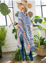 Load image into Gallery viewer, Bohemian Print Kimono