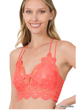 Load image into Gallery viewer, Lace Crochet Bralette