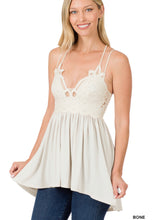 Load image into Gallery viewer, Crochet Lace Tank (8 Colors)