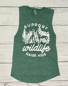 Support Wildlife Women’s Festival Tank