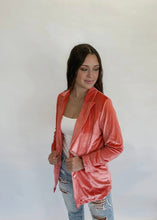 Load image into Gallery viewer, Coral Velvet Lightweight Blazer