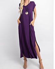 Load image into Gallery viewer, Cuffed Sleeve Maxi Dress