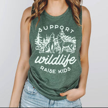 Load image into Gallery viewer, Support Wildlife Women’s Festival Tank