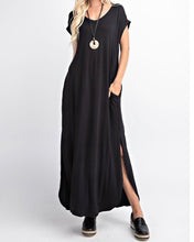 Load image into Gallery viewer, Cuffed Sleeve Maxi Dress