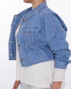 Crop Denim Jacket