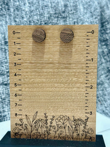 Making Waves Wooden Studs