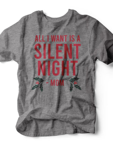 Unisex Silent Night Tee