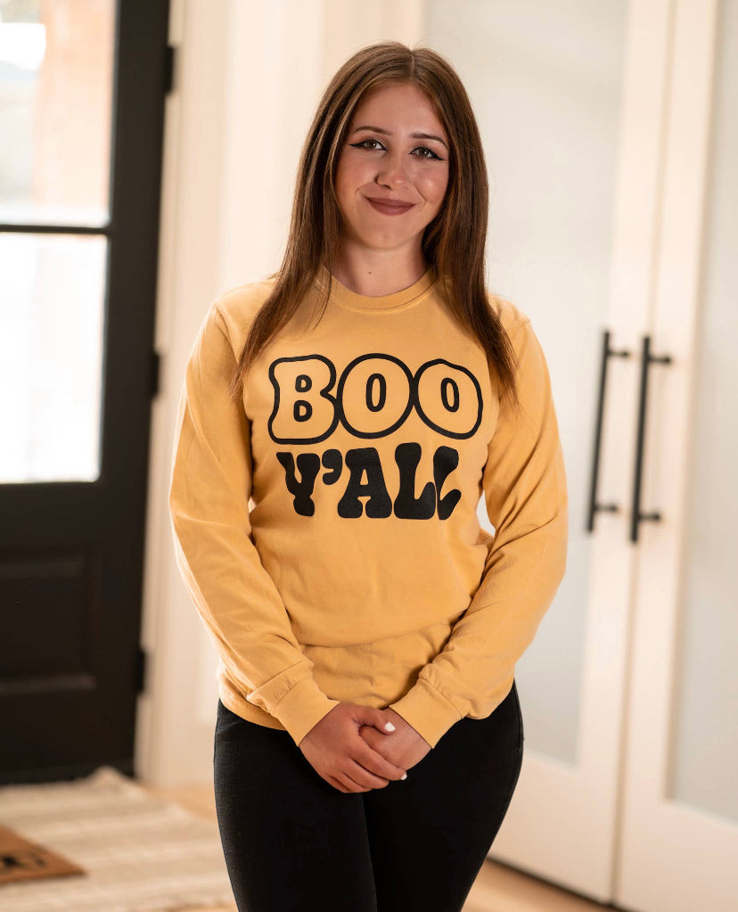 Unisex Boo Y’all long sleeve