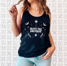 Load image into Gallery viewer, Trust in the Universe Women’s Tank